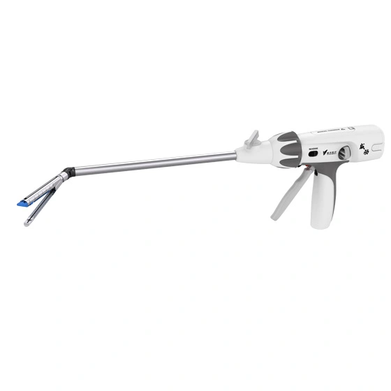 Single use powered endoscopic linear cutters and reloads